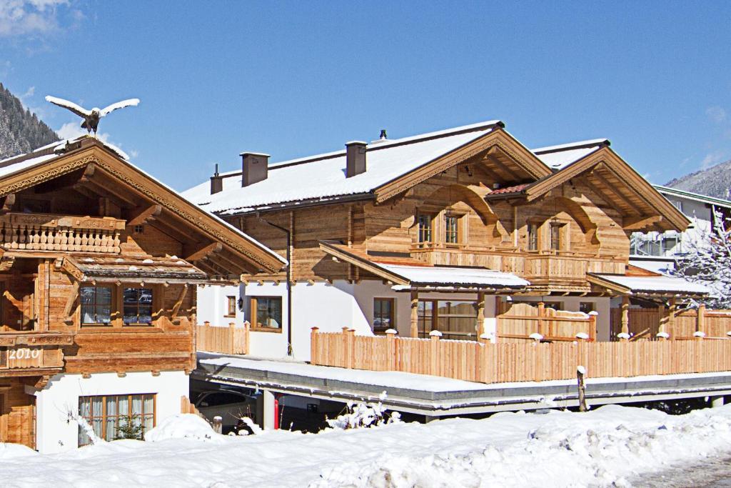 Alpenchalet Brücke Mayrhofen Buitenkant foto